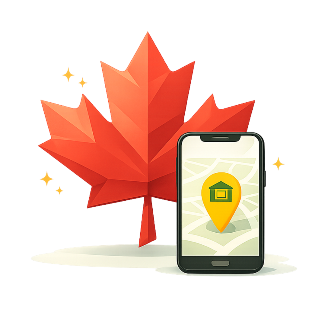 canadian website graphic