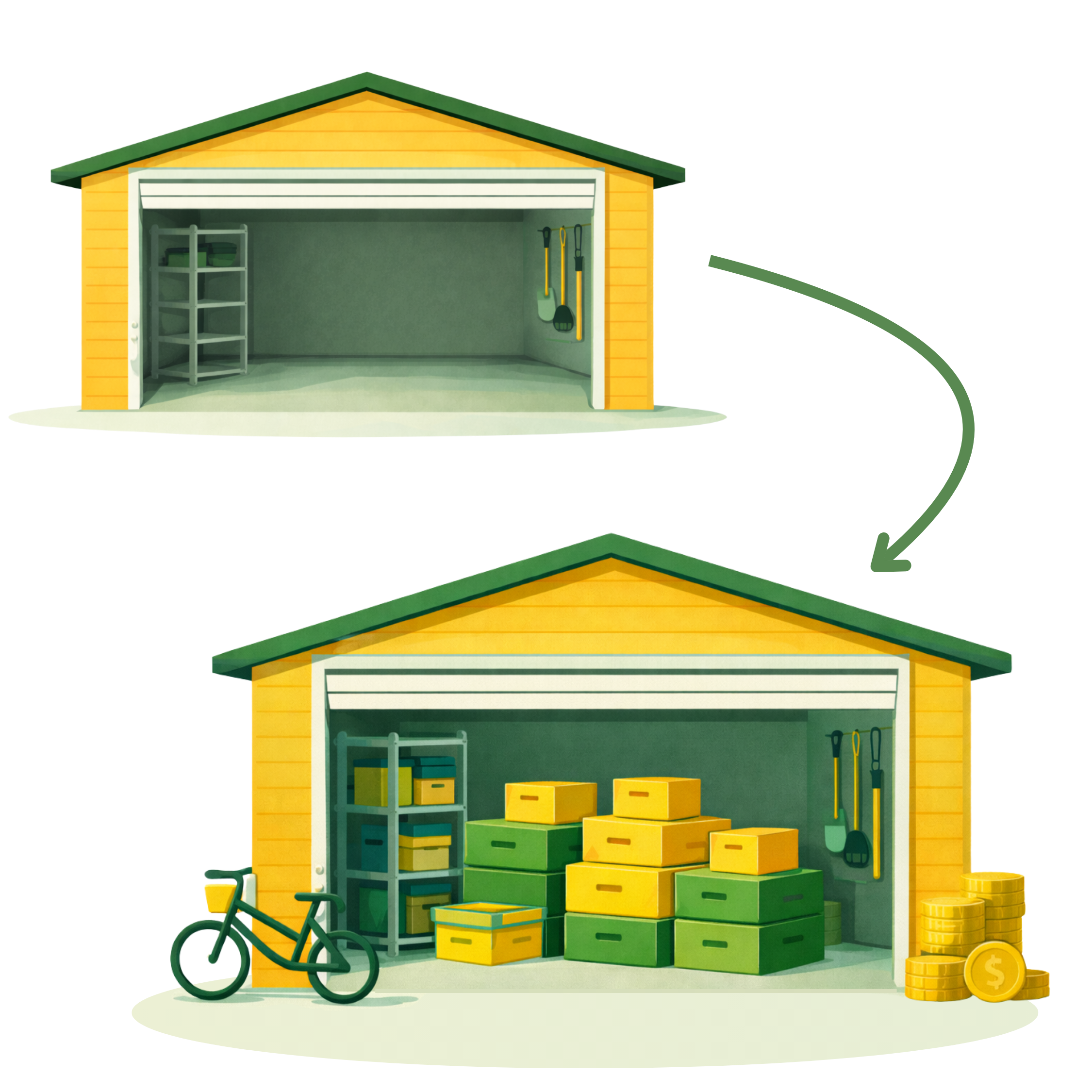 host renting clip art