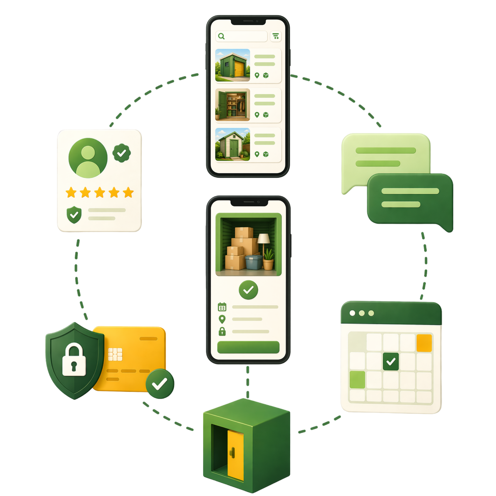 renters cycle website process